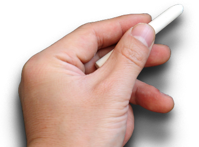 Hand drawn chalk illustration